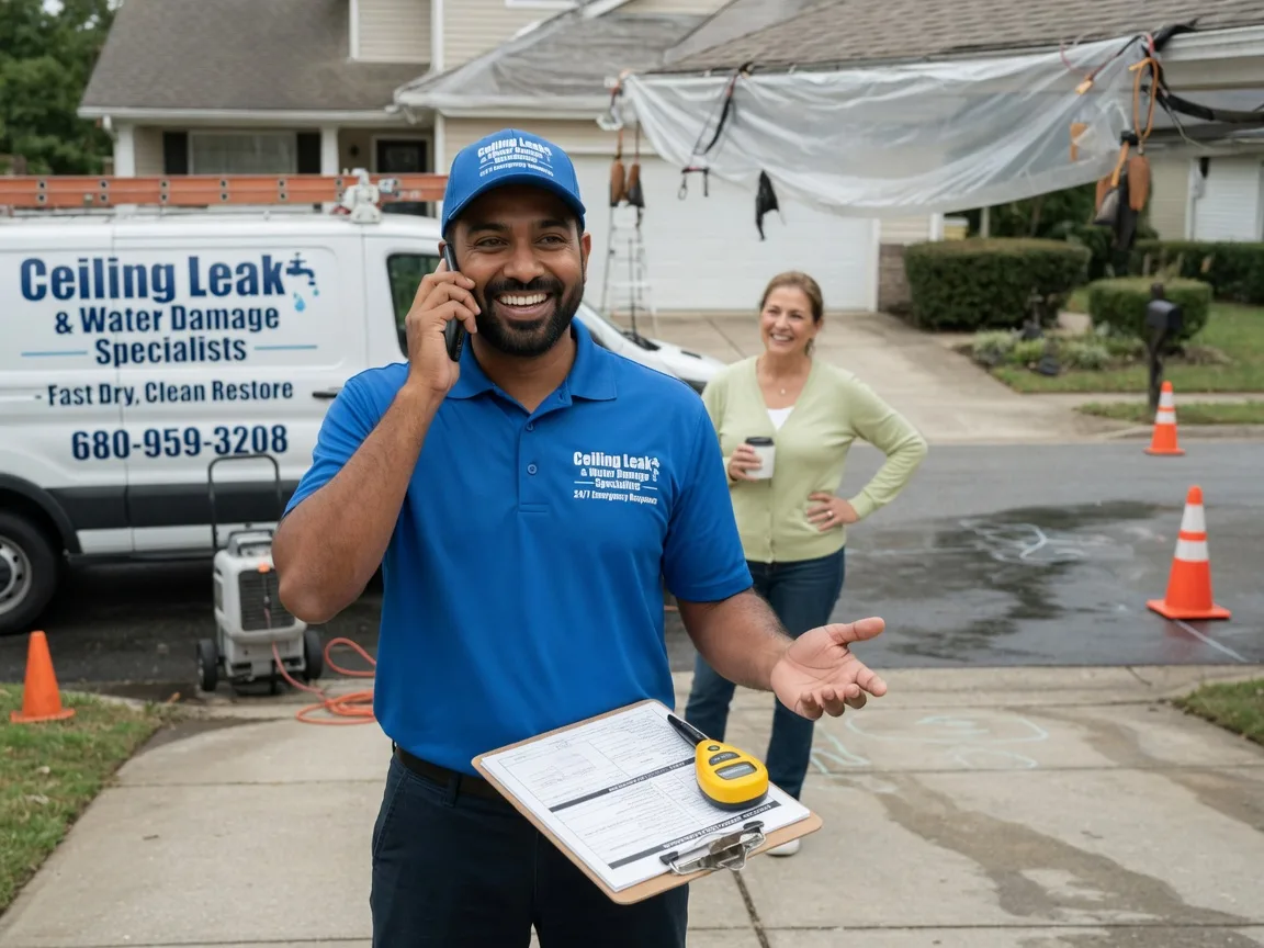Ceiling Leak Cleanup Saint Ansgar, IA FAQs